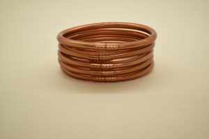 photo Bracelet jonc Cuivre – Chaleur et Énergie de la Collection Essentiel par 5 - pepitero.com